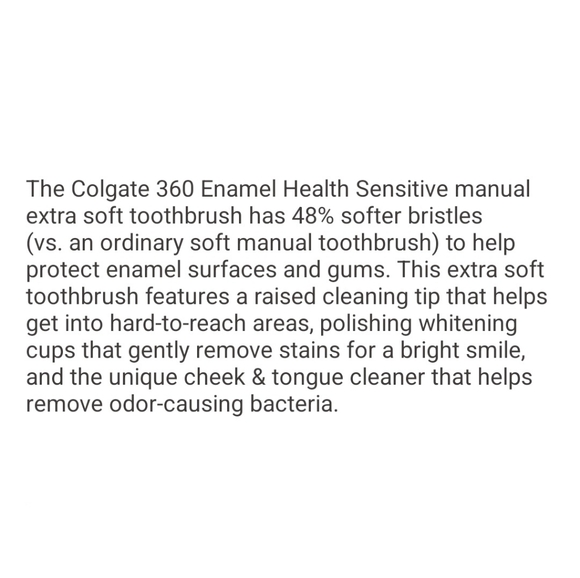 🍭7/$15 Colgate Extra Soft Toothbrush for Sensitive Teeth - Picture 8 of 9